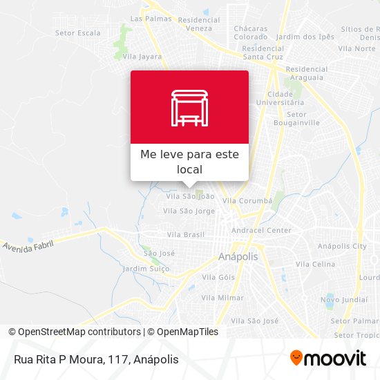 Rua Rita P Moura, 117 mapa