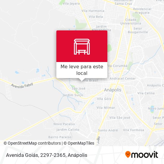Avenida Goiás, 2297-2365 mapa