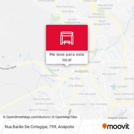 Rua Barão De Cotegipe, 799 mapa