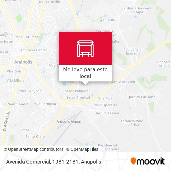 Avenida Comercial, 1981-2181 mapa