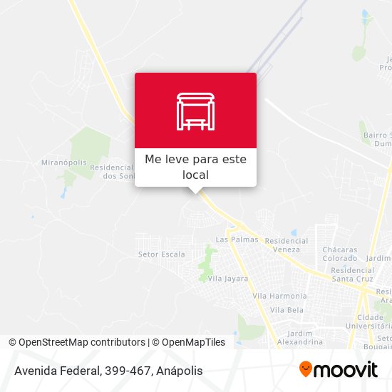 Avenida Federal, 399-467 mapa