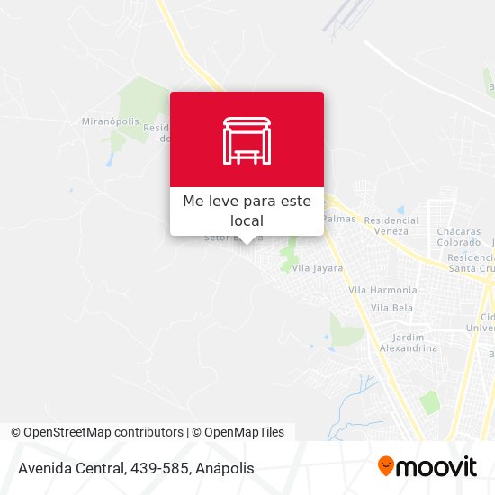 Avenida Central, 439-585 mapa