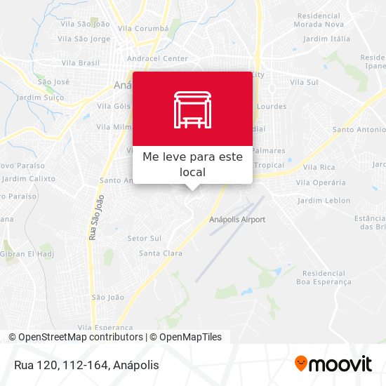 Rua 120, 112-164 mapa