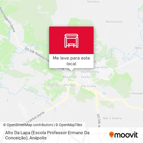 Alto Da Lapa (Escola Professor Ermano Da Conceição) mapa