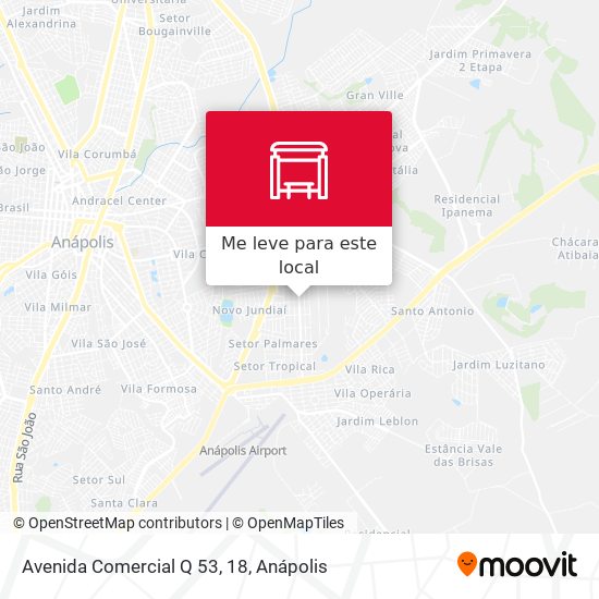 Avenida Comercial Q 53, 18 mapa