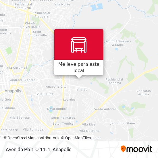 Avenida Pb 1 Q 11, 1 mapa