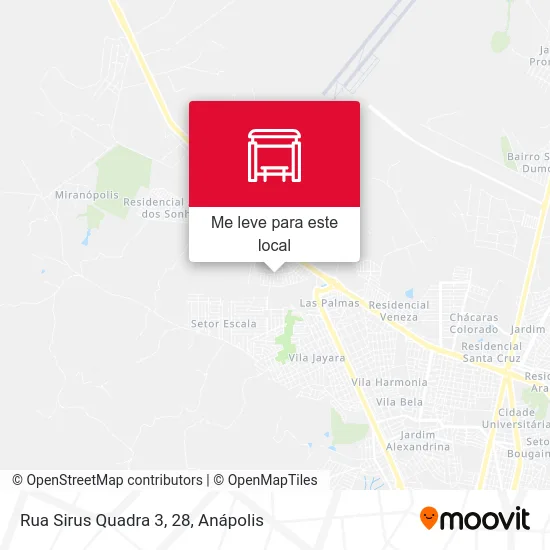 Rua Sirus Quadra 3, 28 mapa