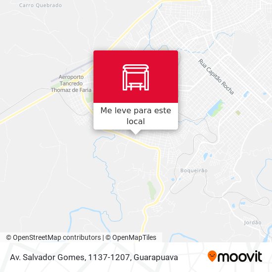 Av. Salvador Gomes, 1137-1207 mapa