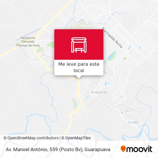 Av. Manoel Antônio, 559 (Posto Bv) mapa