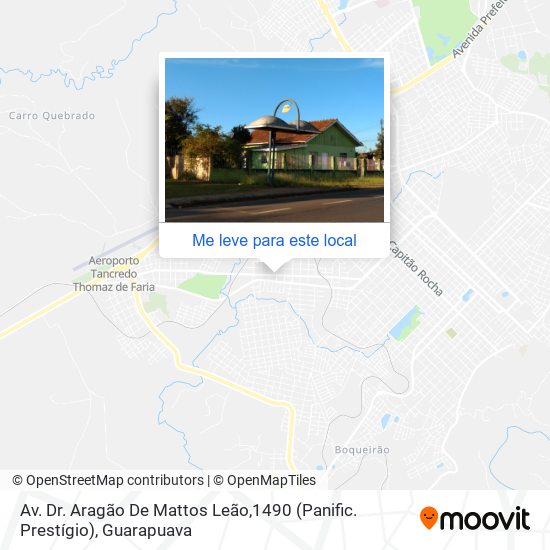 Av. Dr. Aragão De Mattos Leão,1490 (Panific. Prestígio) mapa