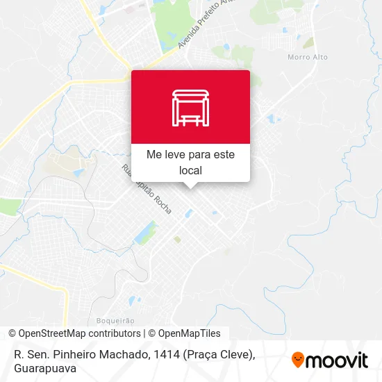 R. Sen. Pinheiro Machado, 1414 (Praça Cleve) mapa