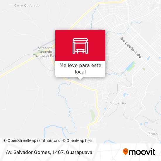 Av. Salvador Gomes, 1407 mapa