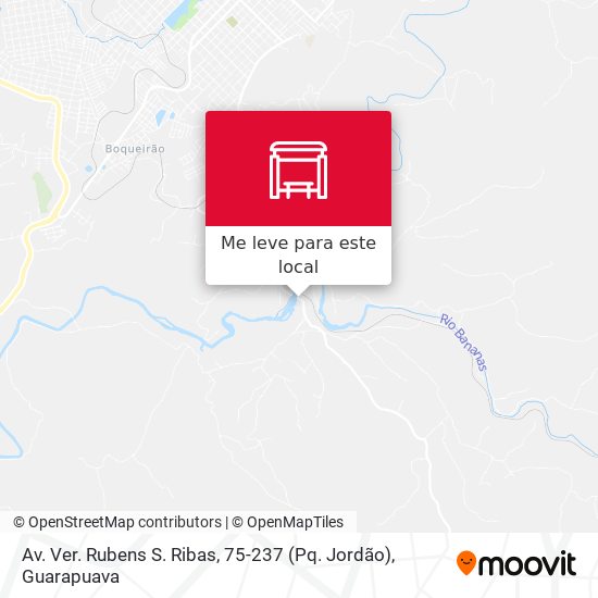 Av. Ver. Rubens S. Ribas, 75-237 (Pq. Jordão) mapa