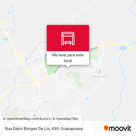 Rua Dário Borges De Lis, 439 mapa
