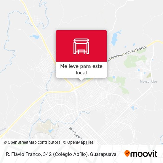 R. Flávio Franco, 342 (Colégio Abílio) mapa