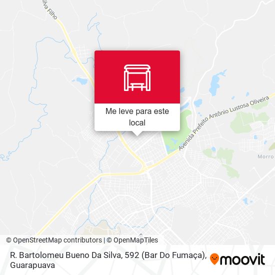 R. Bartolomeu Bueno Da Silva, 592 (Bar Do Fumaça) mapa