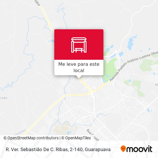 R. Ver. Sebastião De C. Ribas, 2-140 mapa