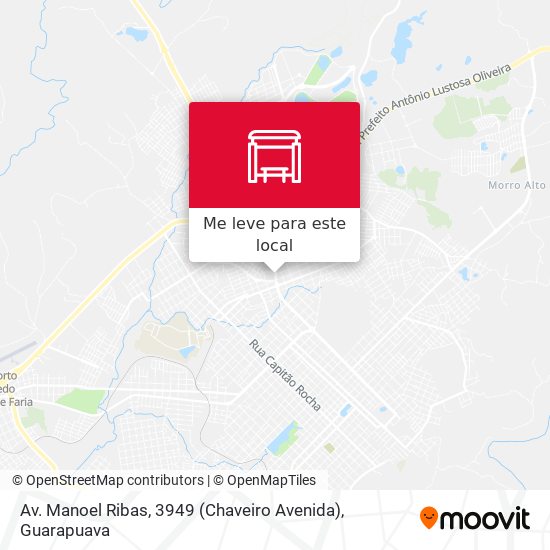 Av. Manoel Ribas, 3949 (Chaveiro Avenida) mapa