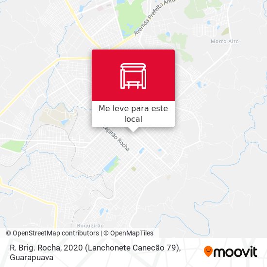 R. Brig. Rocha, 2020 (Lanchonete Canecão 79) mapa