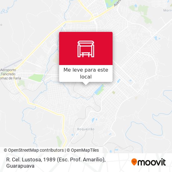 R. Cel. Lustosa, 1989 (Esc. Prof. Amarílio) mapa