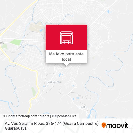 Av. Ver. Serafim Ribas, 376-474 (Guaíra Campestre) mapa