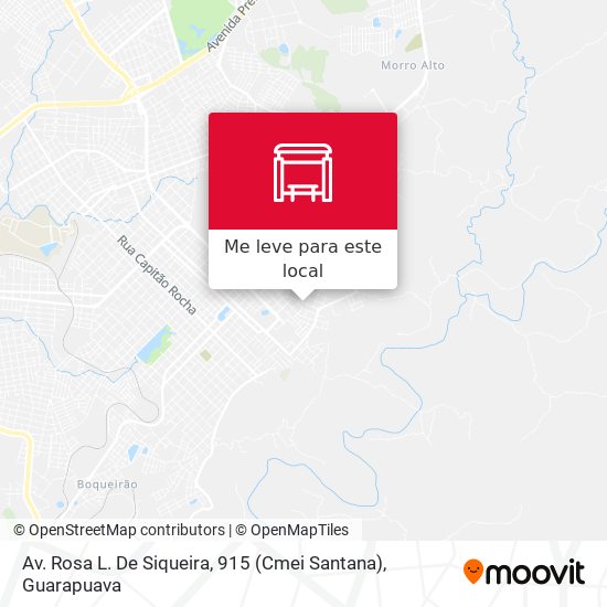 Av. Rosa L. De Siqueira, 915 (Cmei Santana) mapa