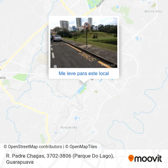 R. Padre Chagas, 3702-3806 (Parque Do Lago) mapa