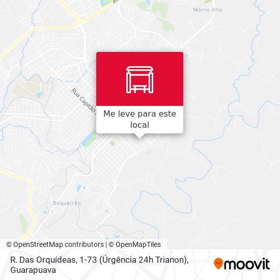 R. Das Orquídeas, 1-73 (Úrgência 24h Trianon) mapa