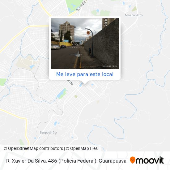 R. Xavier Da Silva, 486 (Polícia Federal) mapa