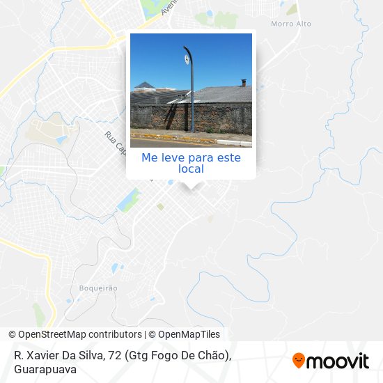 R. Xavier Da Silva, 72 (Gtg Fogo De Chão) mapa