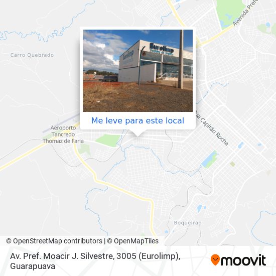 Av. Pref. Moacir J. Silvestre, 3005 (Eurolimp) mapa