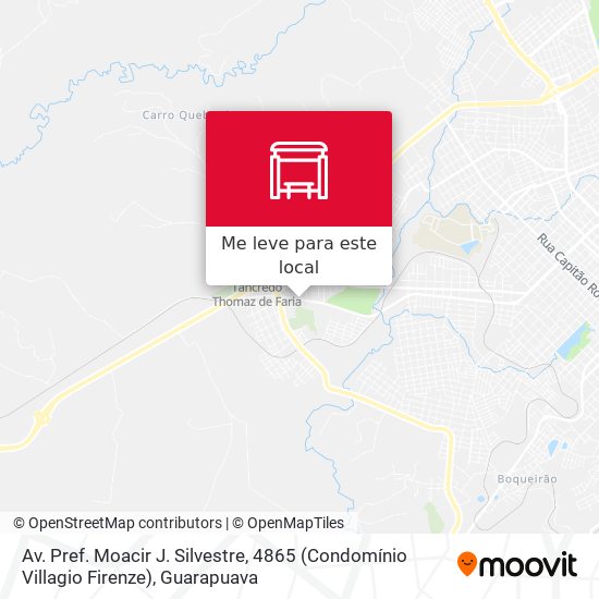 Av. Pref. Moacir J. Silvestre, 4865 (Condomínio Villagio Firenze) mapa