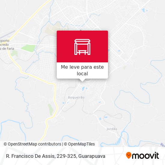 R. Francisco De Assis, 229-325 mapa