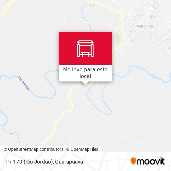 Pr-170 (Rio Jordão) mapa