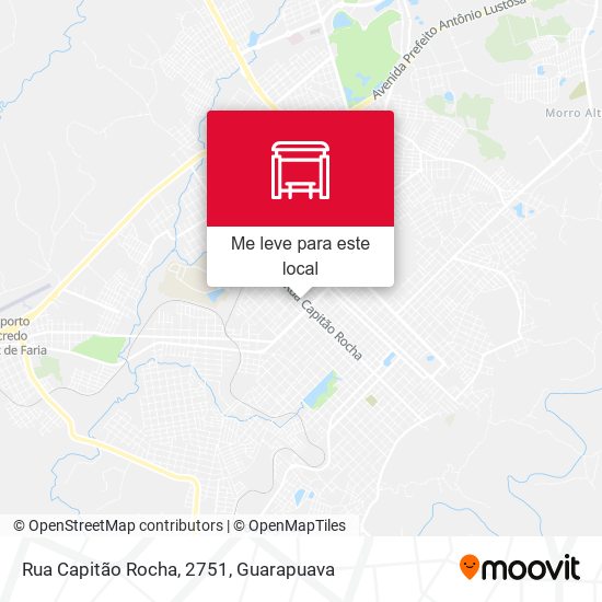 Rua Capitão Rocha, 2751 mapa