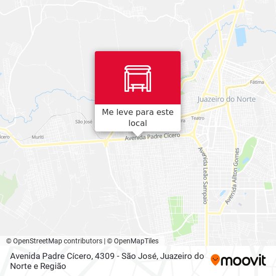 Avenida Padre Cícero, 4309 - São José mapa
