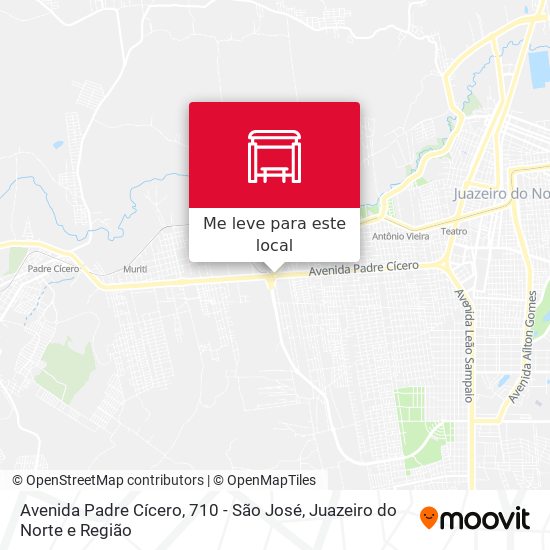 Avenida Padre Cícero, 710 - São José mapa