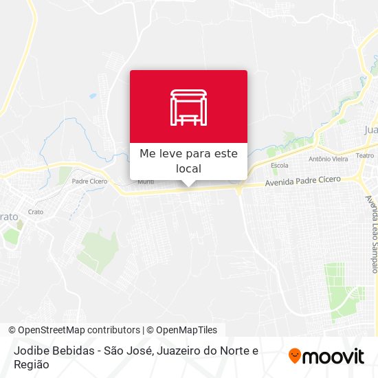 Jodibe Bebidas - São José mapa