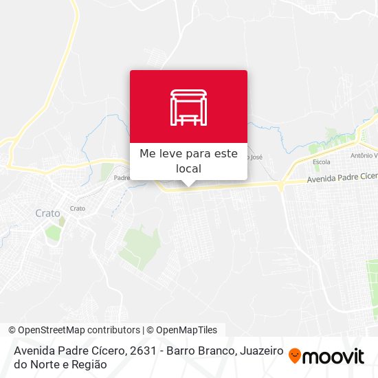 Avenida Padre Cícero, 2631 - Barro Branco mapa