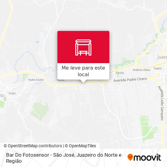 Bar Do Fotosensor - São José mapa