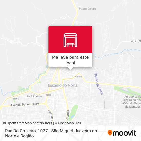 Rua Do Cruzeiro, 1027 - São Miguel mapa
