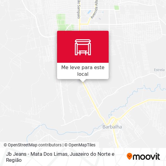 Jb Jeans - Mata Dos Limas mapa