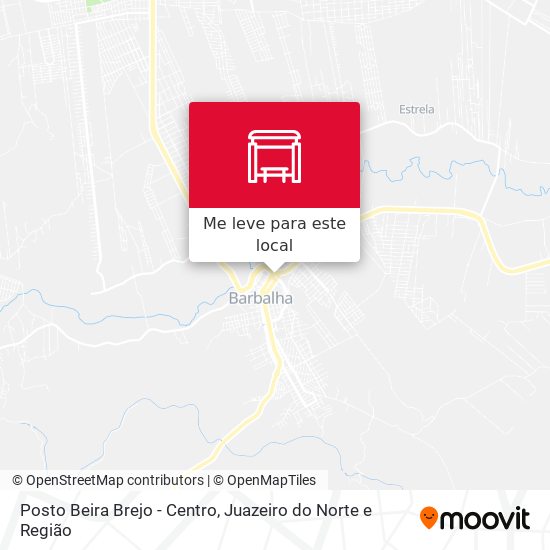 Posto Beira Brejo - Centro mapa