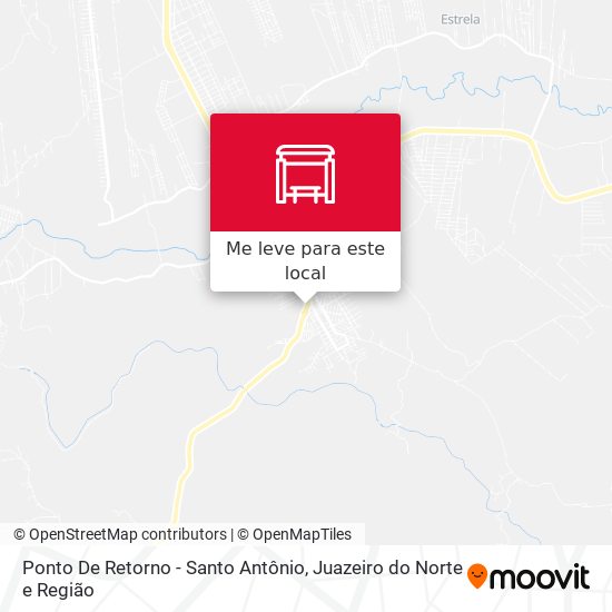 Ponto De Retorno - Santo Antônio mapa