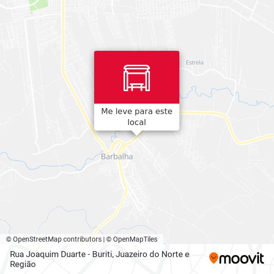 Rua Joaquim Duarte - Buriti mapa