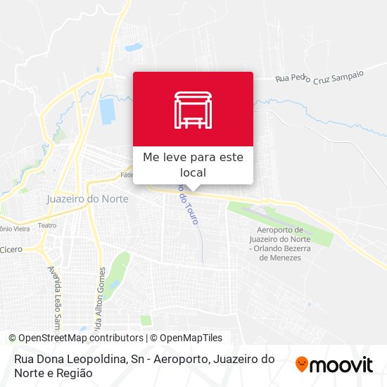 Rua Dona Leopoldina, Sn - Aeroporto mapa