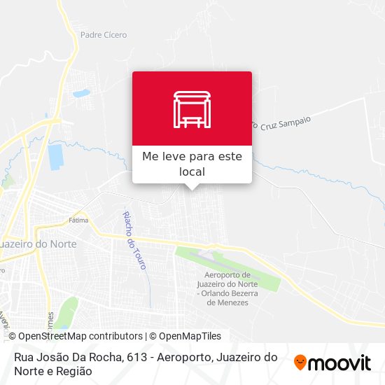 Rua Josão Da Rocha, 613 - Aeroporto mapa