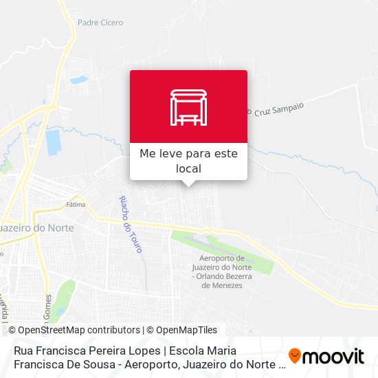 Rua Francisca Pereira Lopes | Escola Maria Francisca De Sousa - Aeroporto mapa