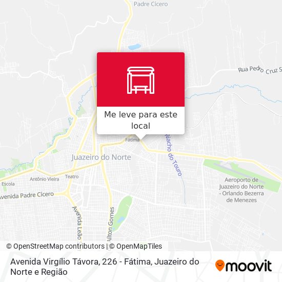 Avenida Virgílio Távora, 226 - Fátima mapa