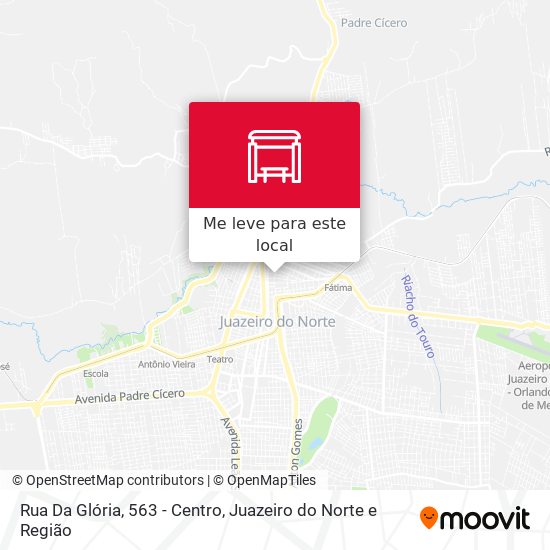 Rua Da Glória, 563 - Centro mapa